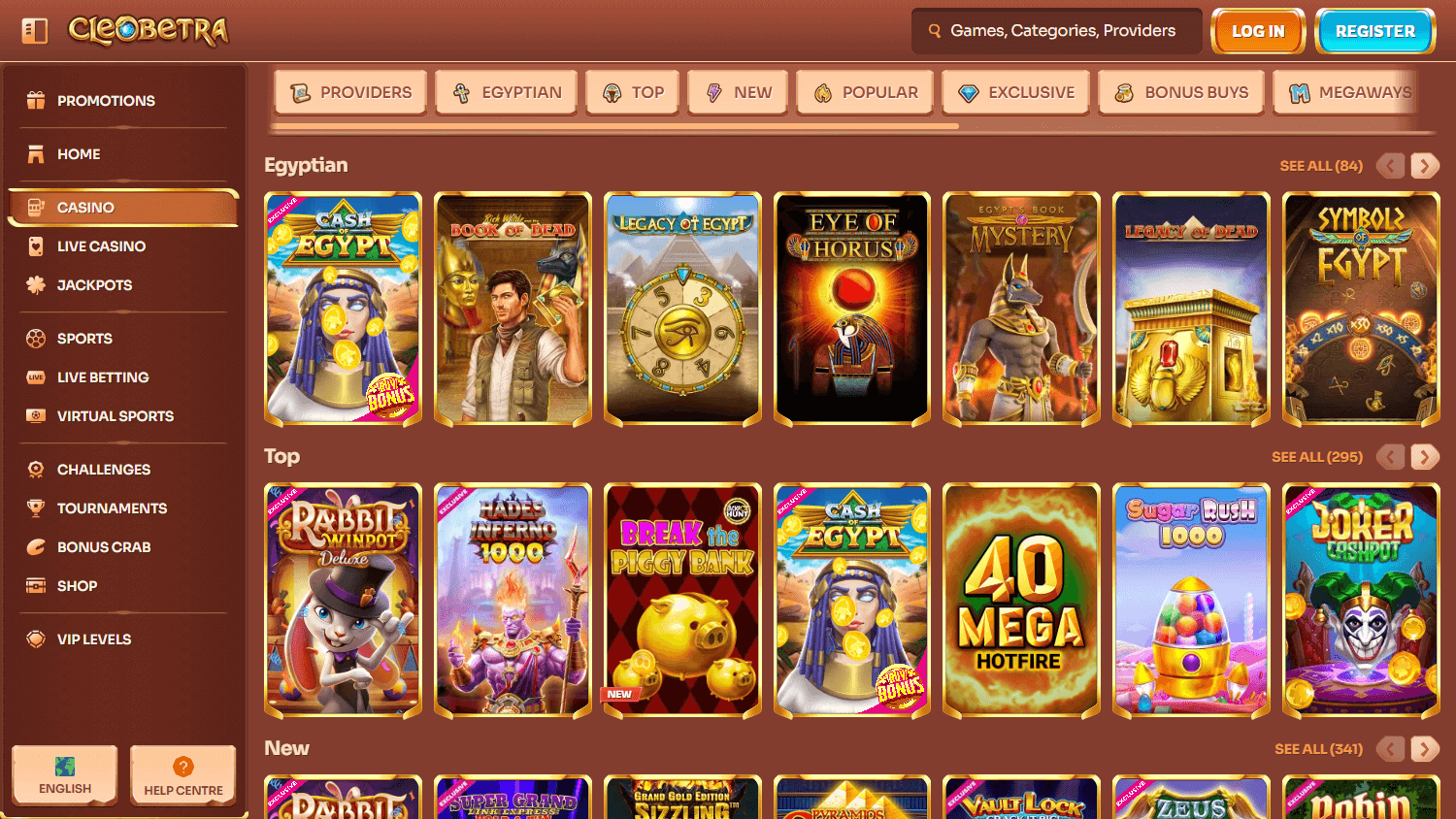 Cleobetra_Casino_game_gallery_desktop