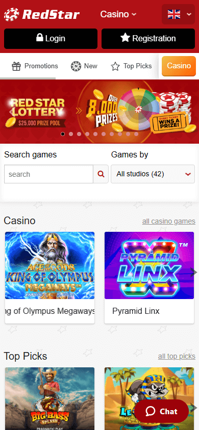 RedStar_Casino_homepage_mobile