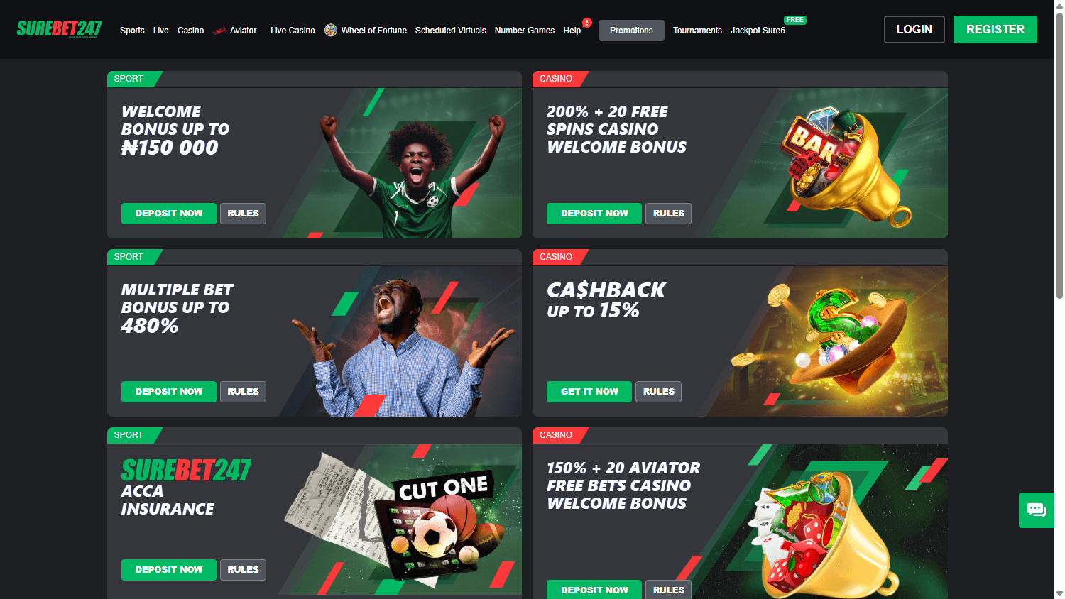 Surebet247_Casino_promotions_desktop
