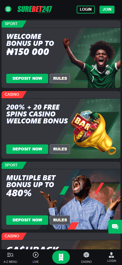 Surebet247_Casino_promotions_mobile