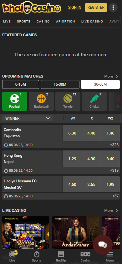 Bhaicasino_homepage_mobile