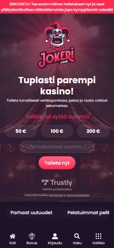 Jokeri_Casino_homepage_mobile