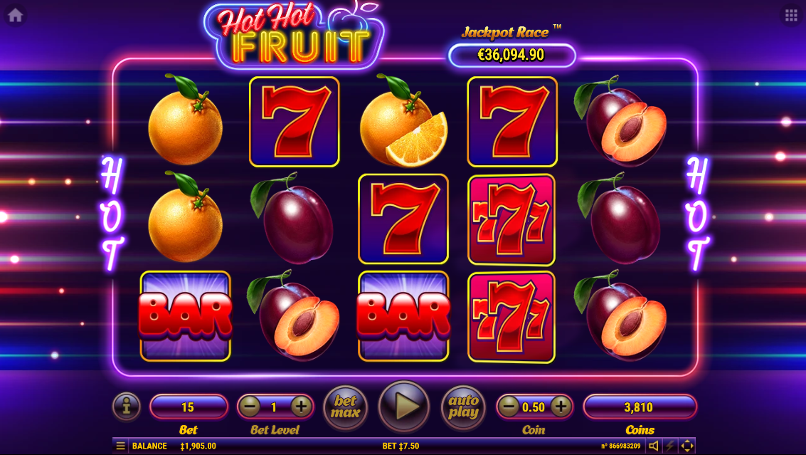 Hot Hot Fruit slot randomized feature