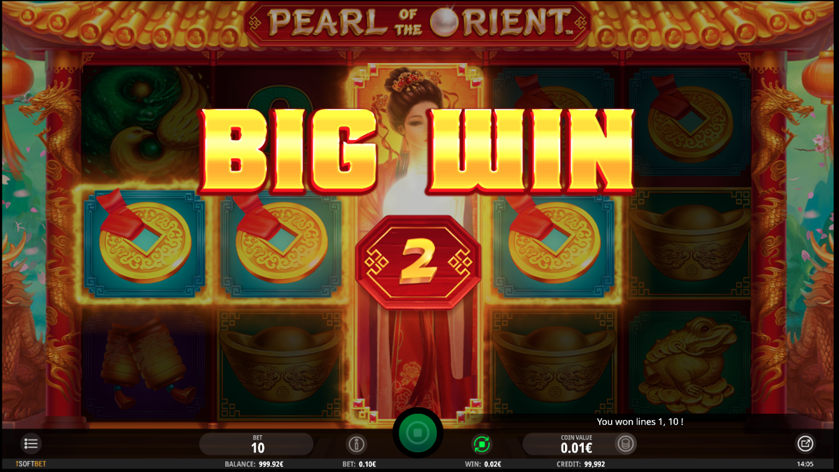 Pearl of the Orient big win