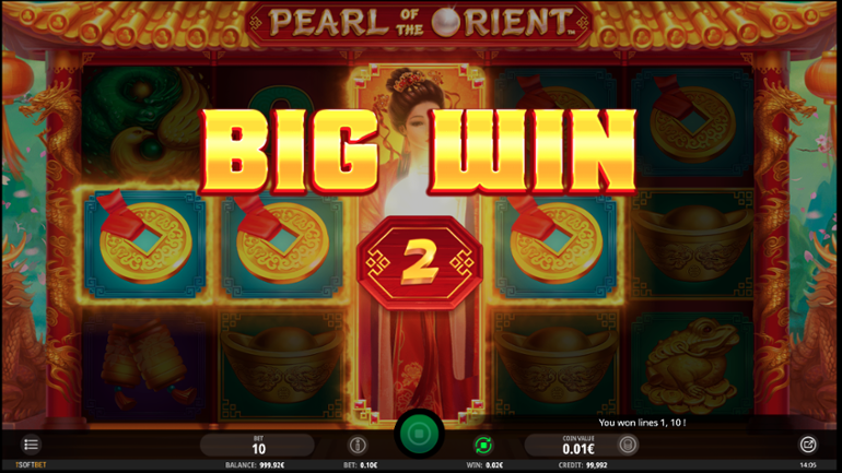 Pearl of the Orient big win
