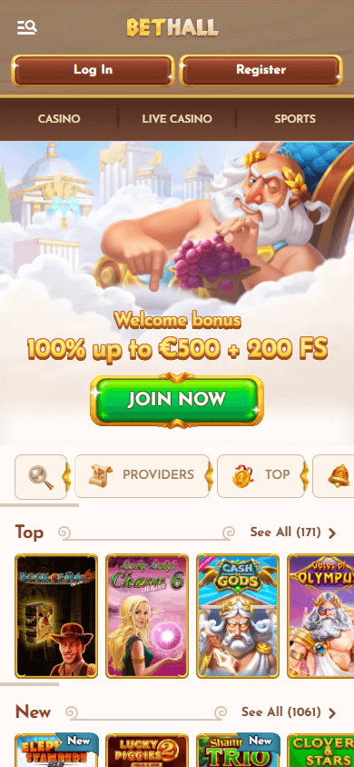 BetHall_Casino_homepage_mobile