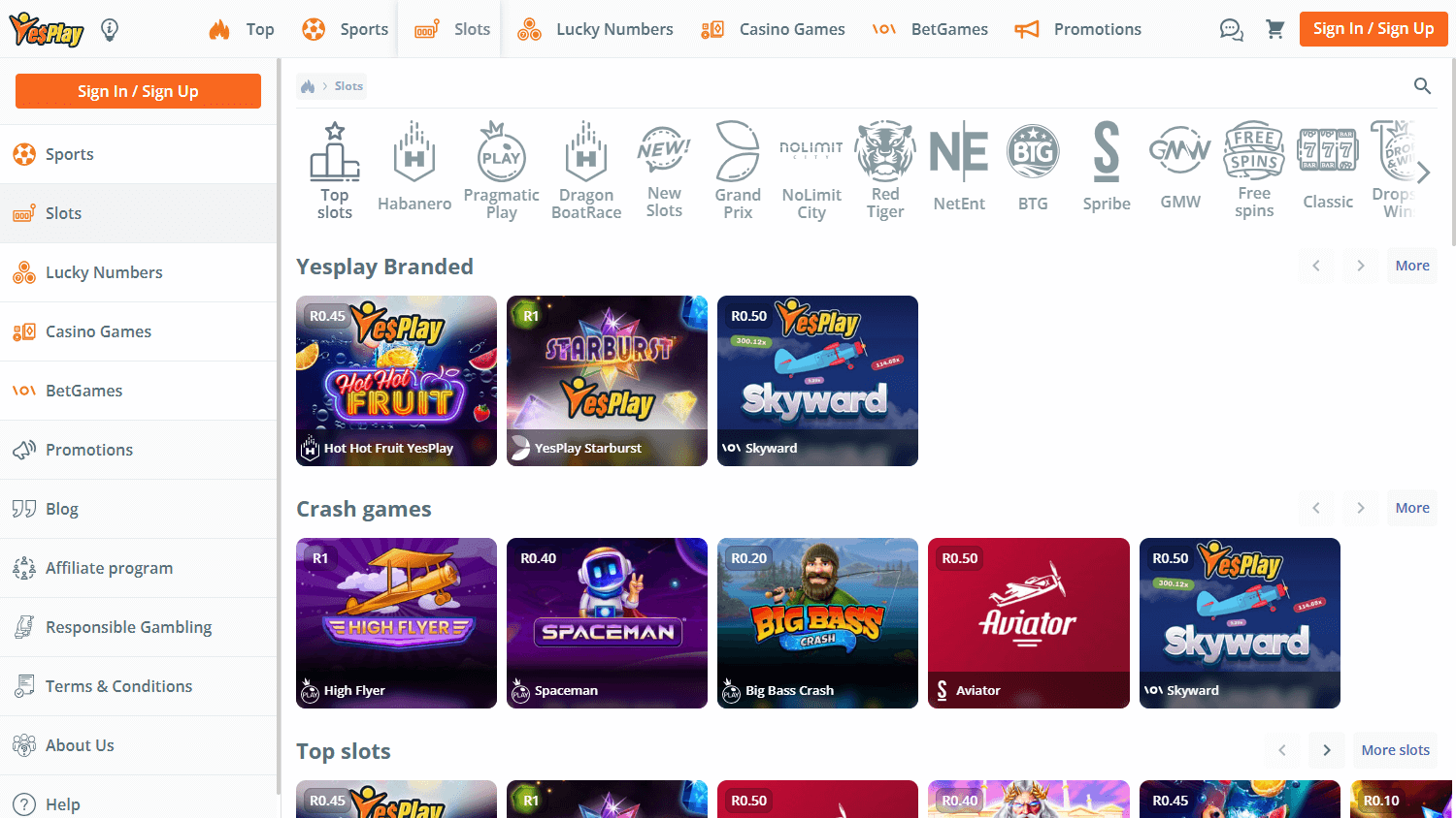YesPlay_Casino_game_gallery_desktop