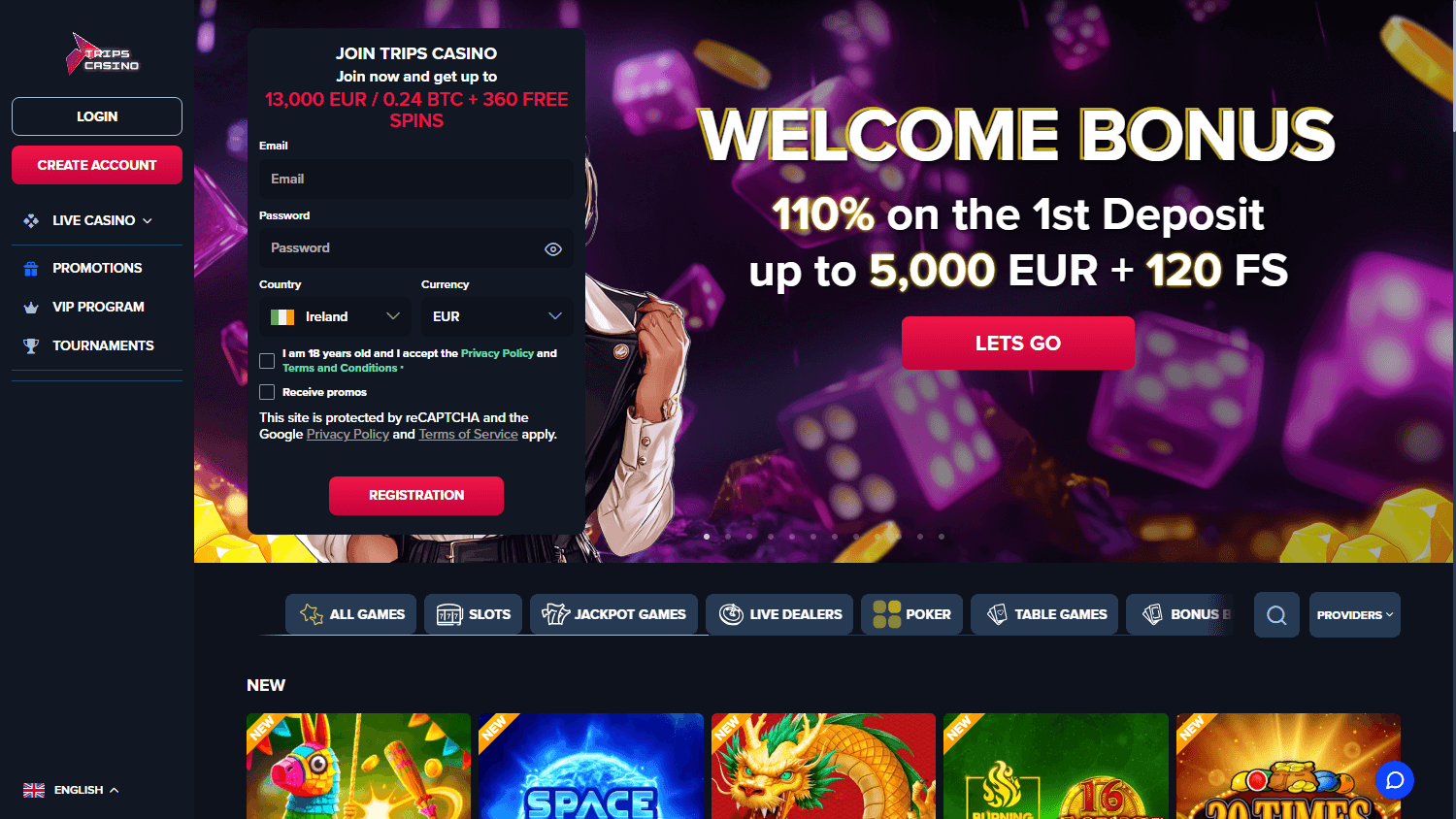 Trips_Casino_homepage_desktop
