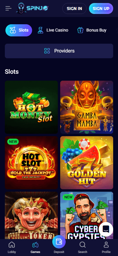 SpinJo_Casino_game_gallery_mobile