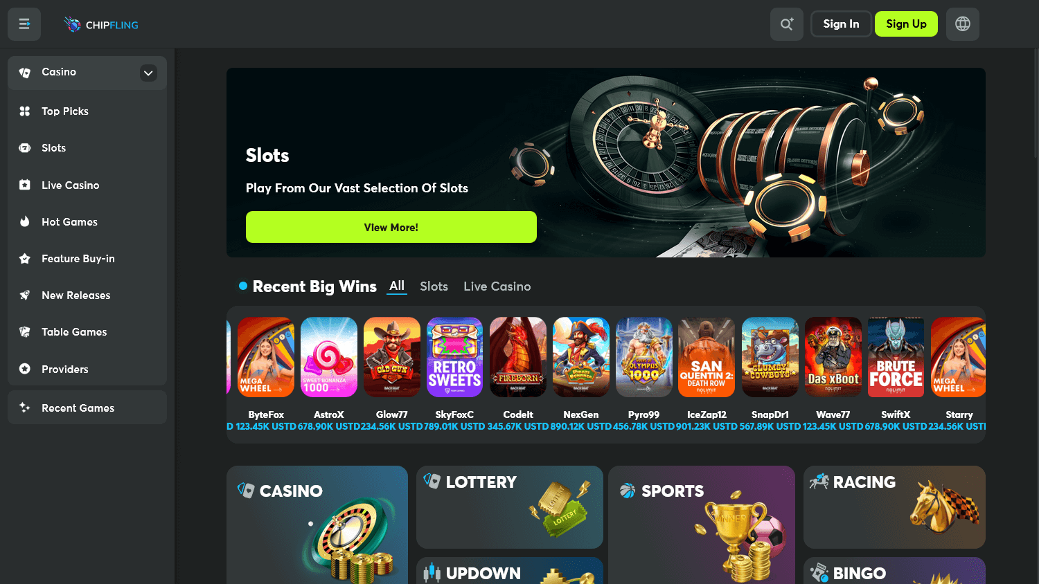 chipfling_casino_homepage_desktop