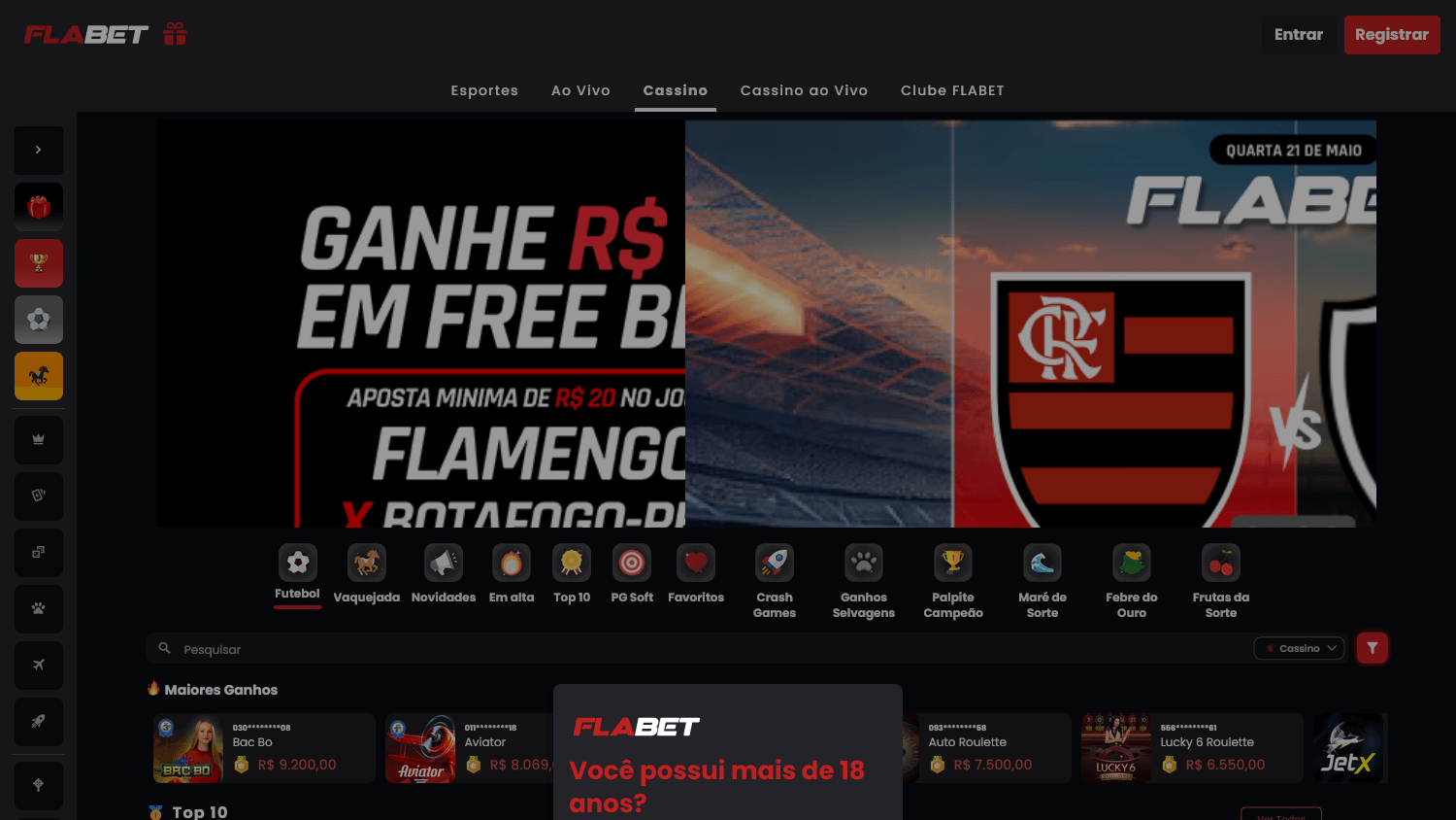 flabet_casino_homepage_desktop