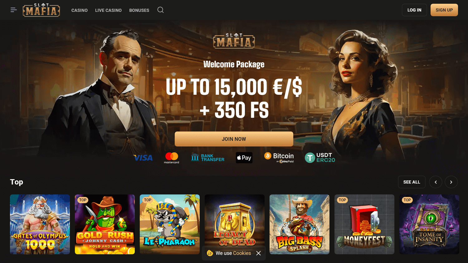 slot_mafia_casino_homepage_desktop