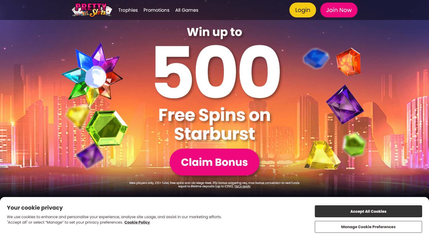 pretty_slots_casino_homepage_desktop