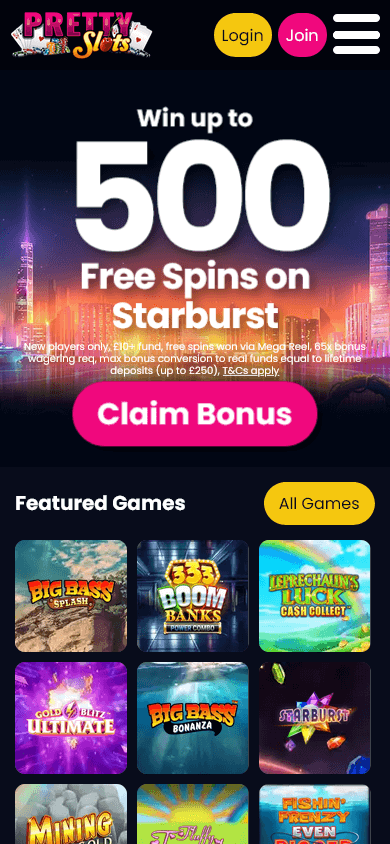 pretty_slots_casino_homepage_mobile