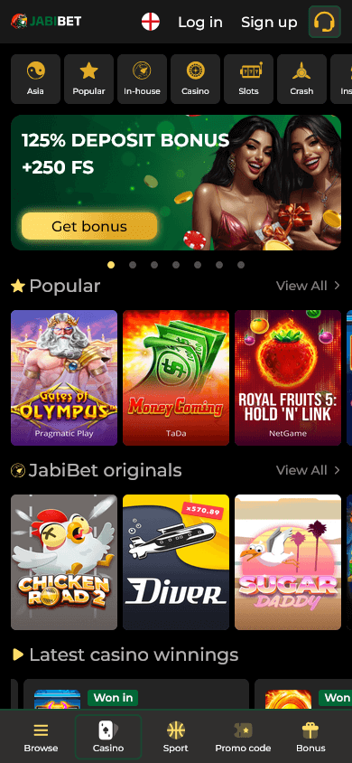 jabibet_casino_homepage_mobile
