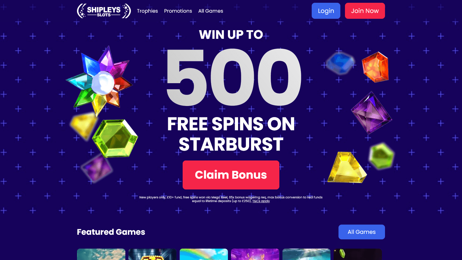 shipley_slots_casino_homepage_desktop