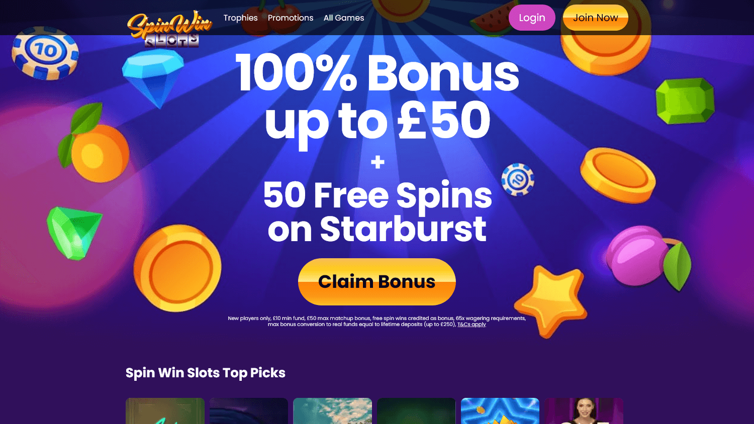 spinwin_slots_casino_homepage_desktop