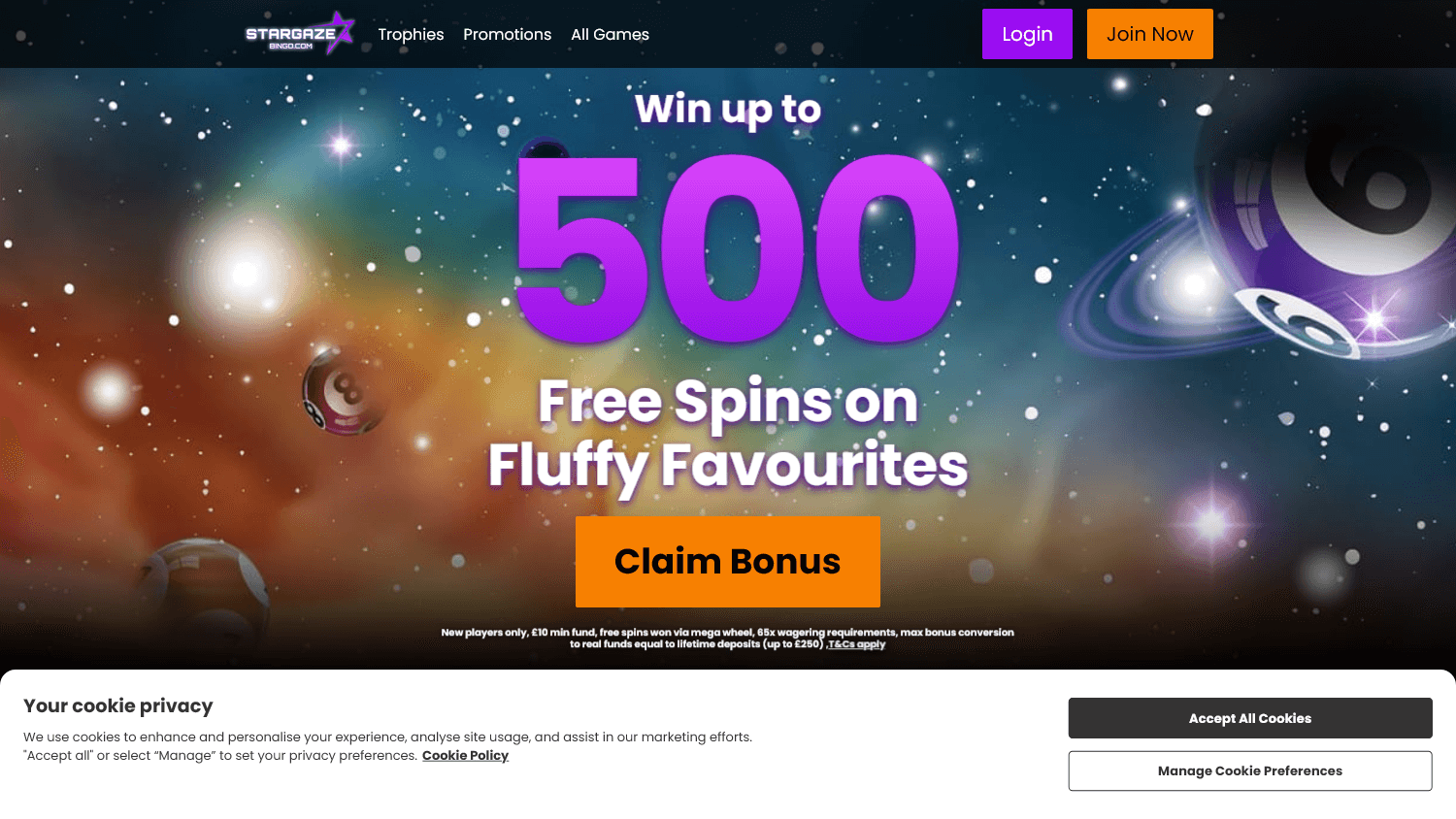 stargaze_bingo_casino_homepage_desktop