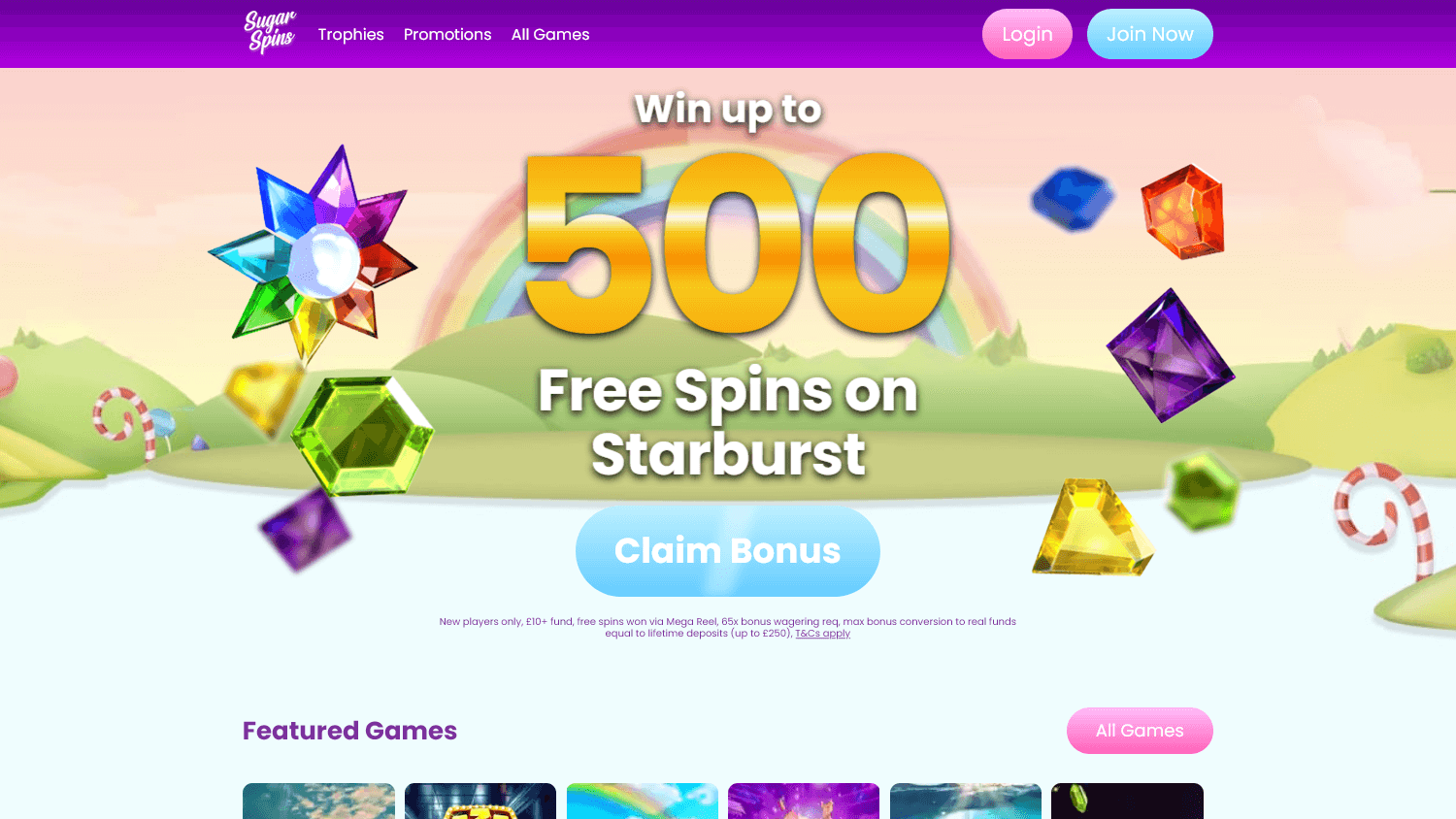 sugar_spins_casino_homepage_desktop