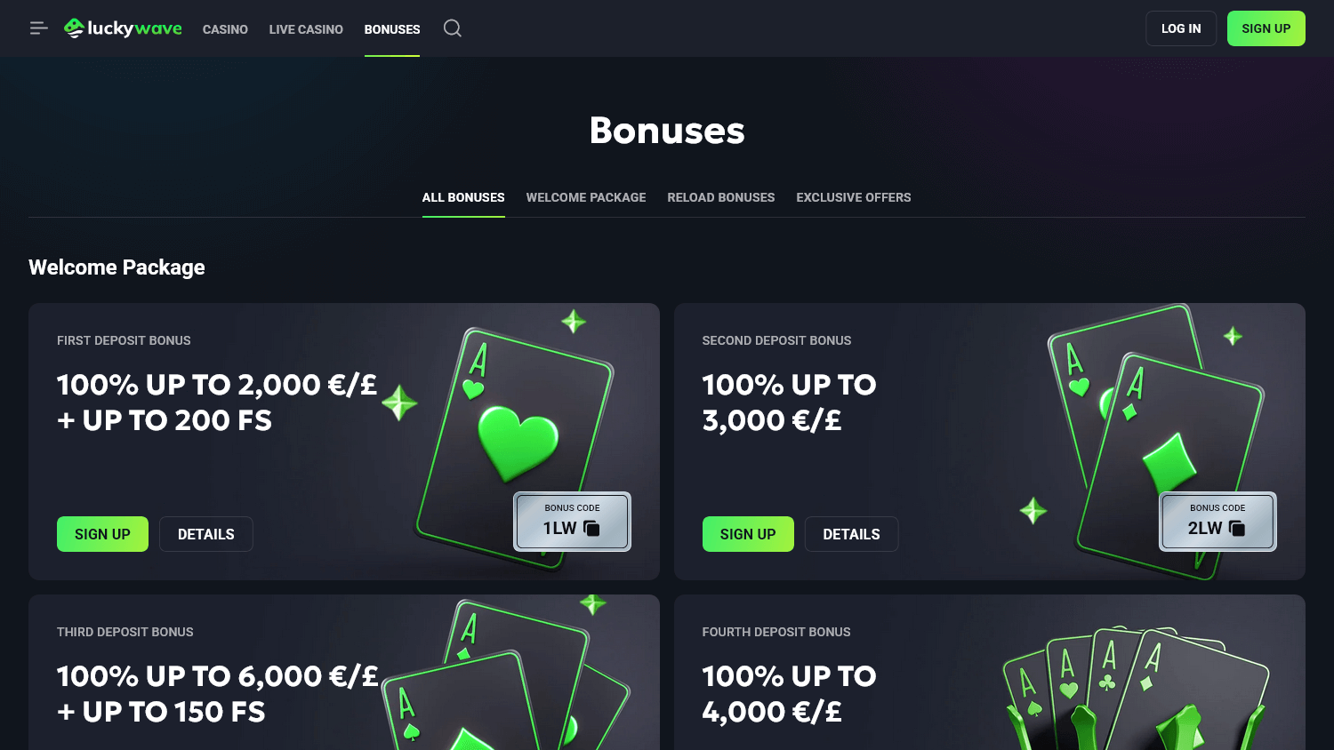 luckywave_casino_promotions_desktop