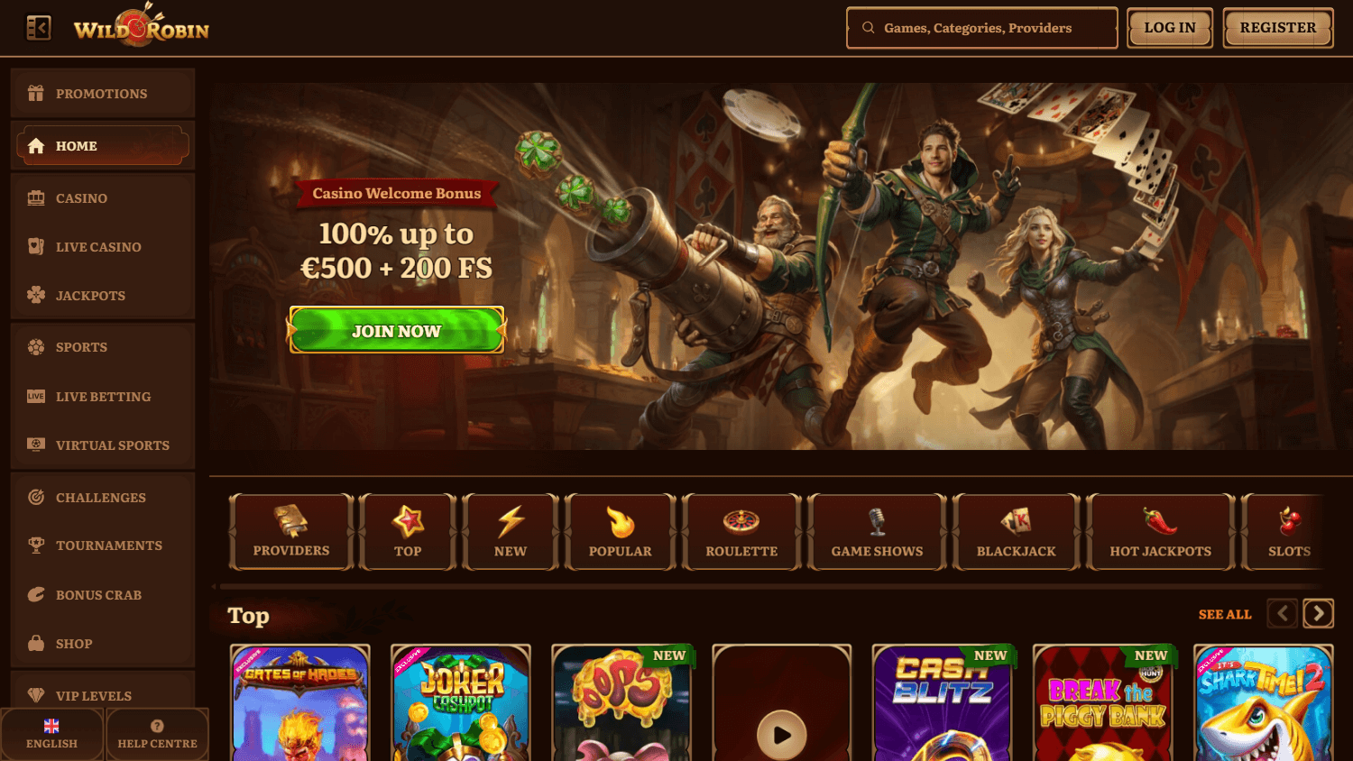 wild_robin_casino_homepage_desktop