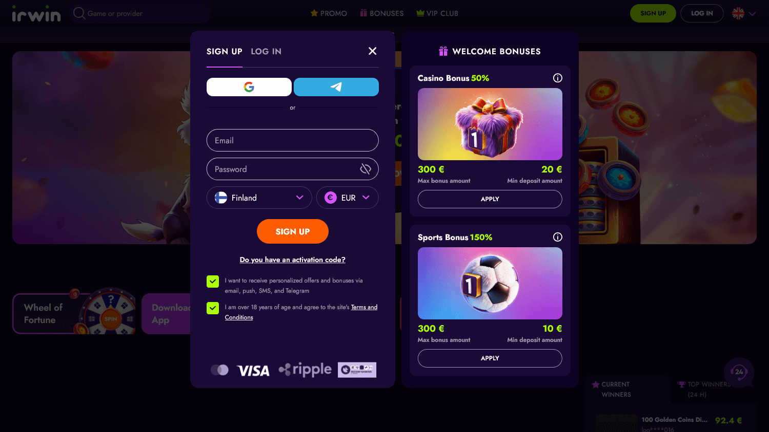 irwin_casino_homepage_desktop