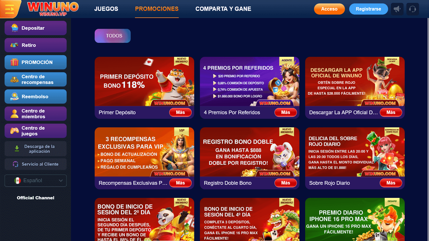 winuno_casino_promotions_desktop