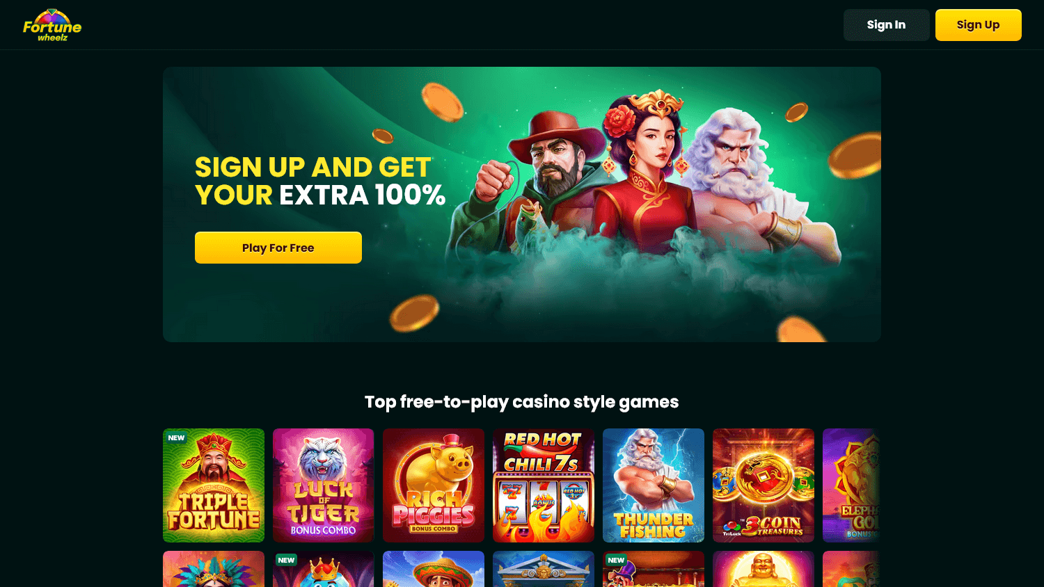 fortune_wheelz_casino_homepage_desktop