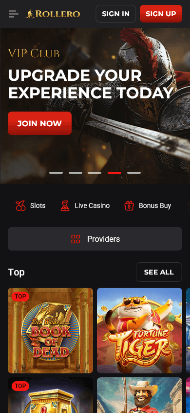rollero_casino_homepage_mobile