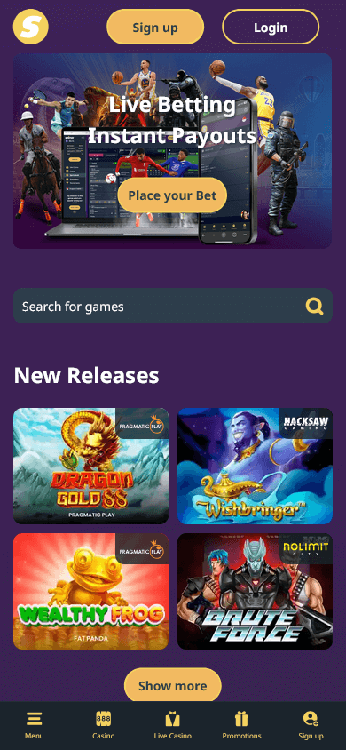 spinzz_casino_homepage_mobile