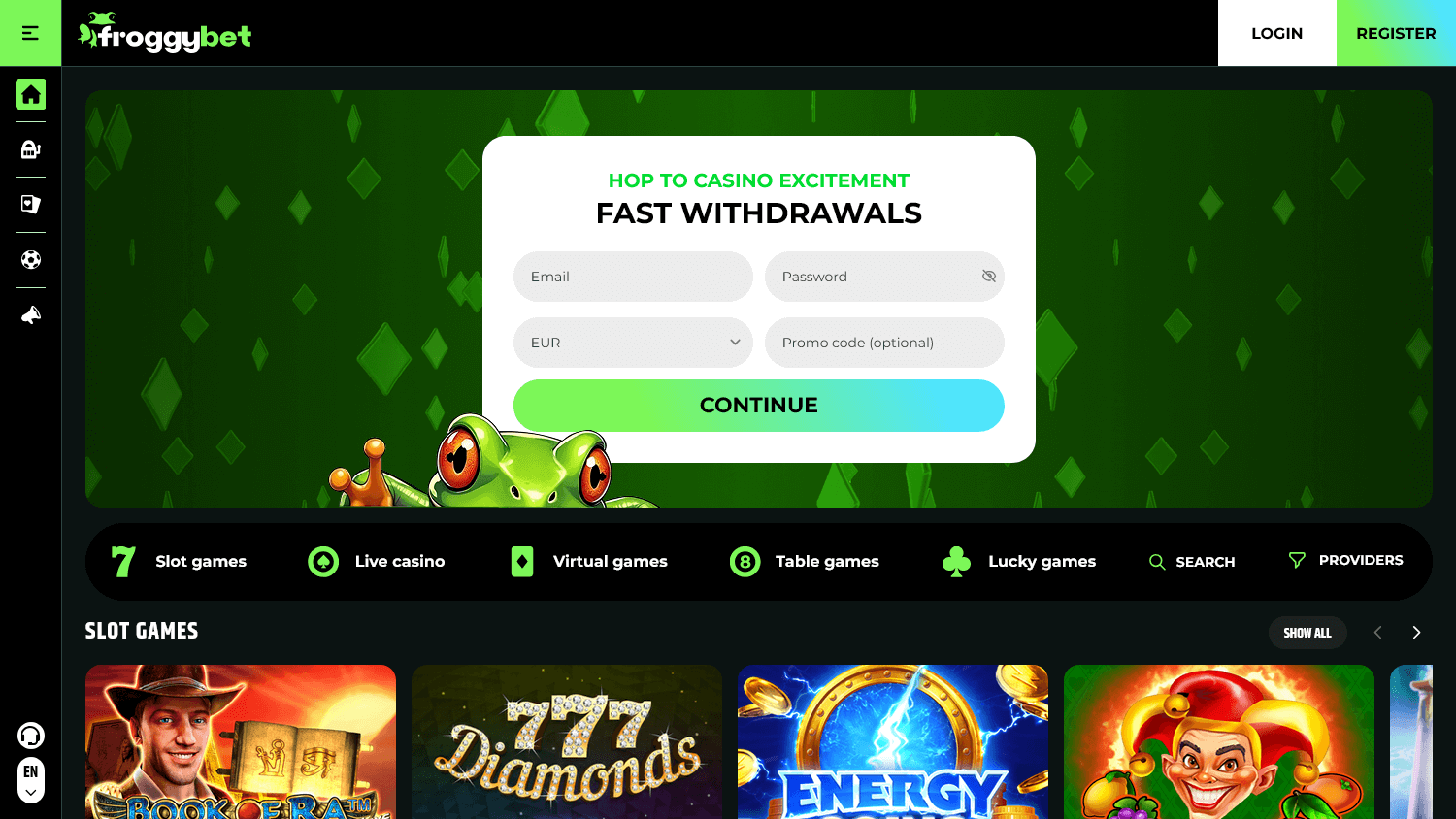 froggybet_casino_homepage_desktop