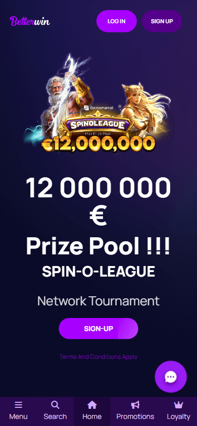 betterwin_casino_homepage_mobile