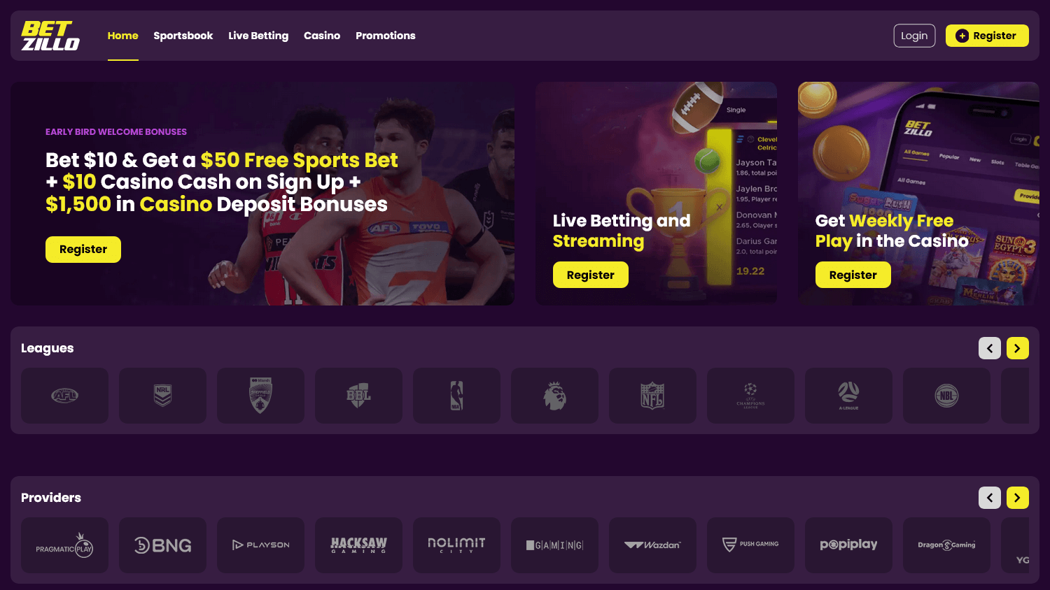 betzillo_casino_homepage_desktop