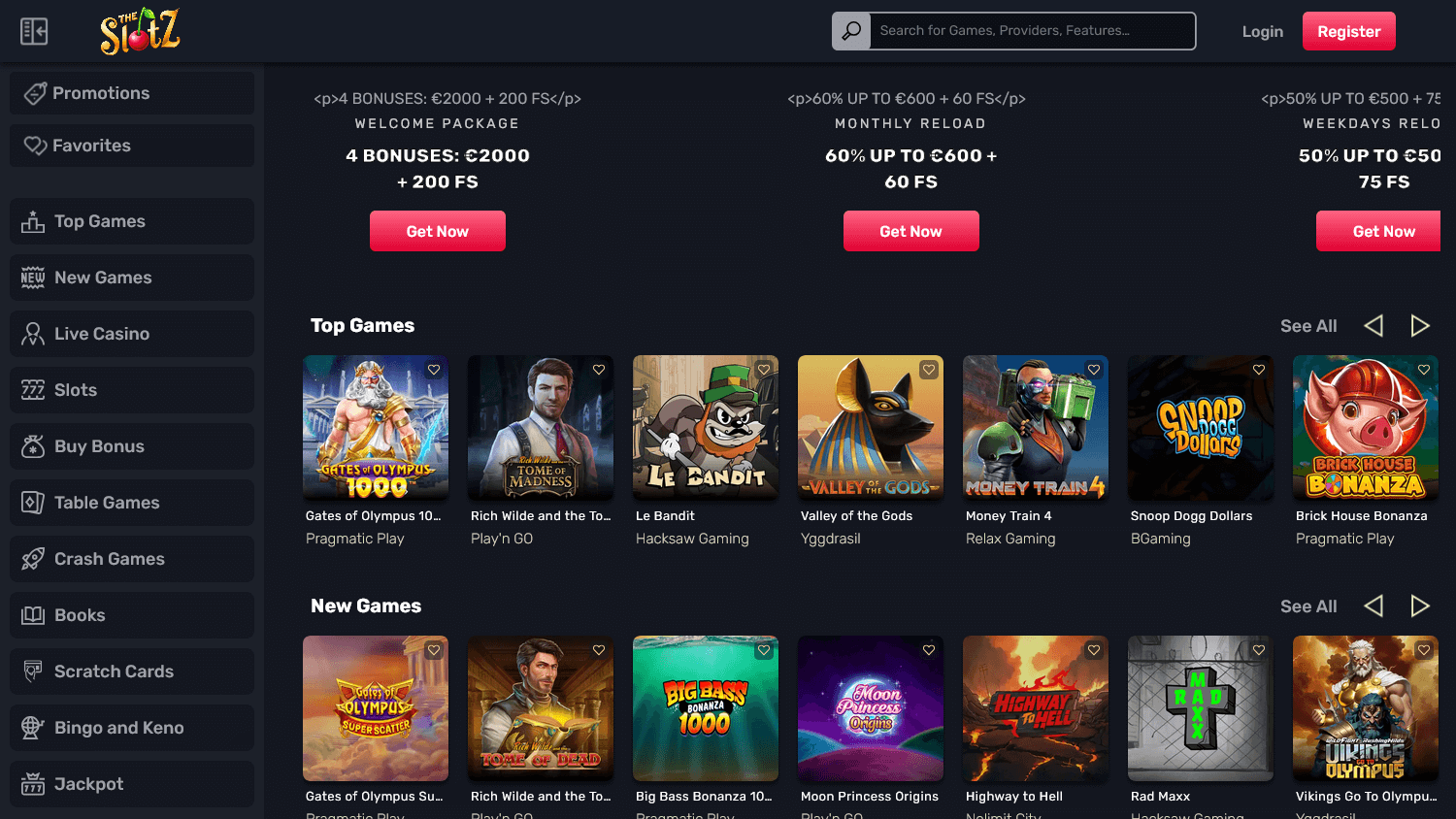 theslotz_casino_homepage_desktop