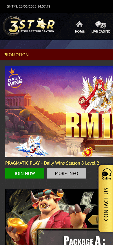 3star88_casino_my_promotions_mobile