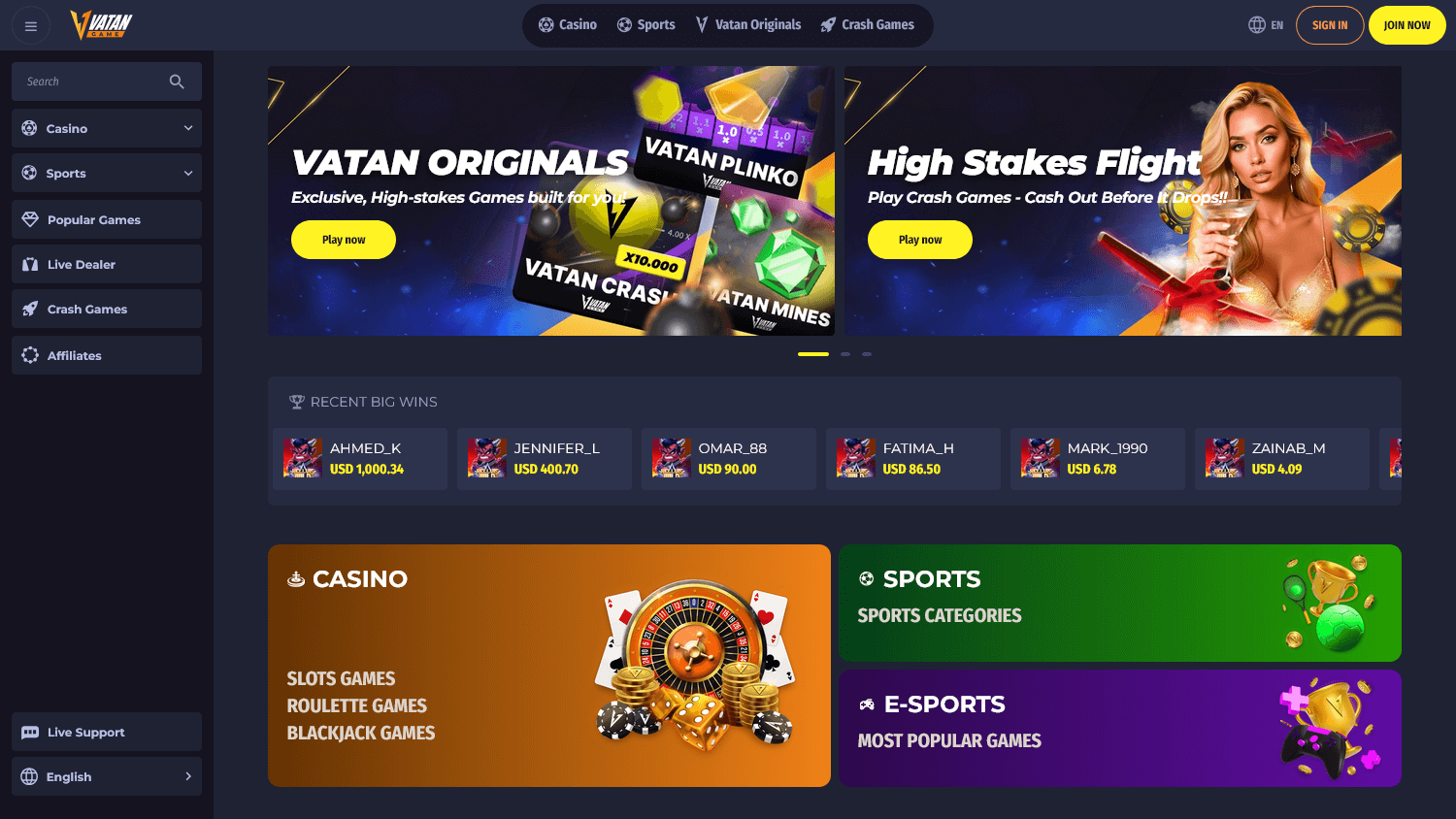 vatan_game_casino_homepage_desktop