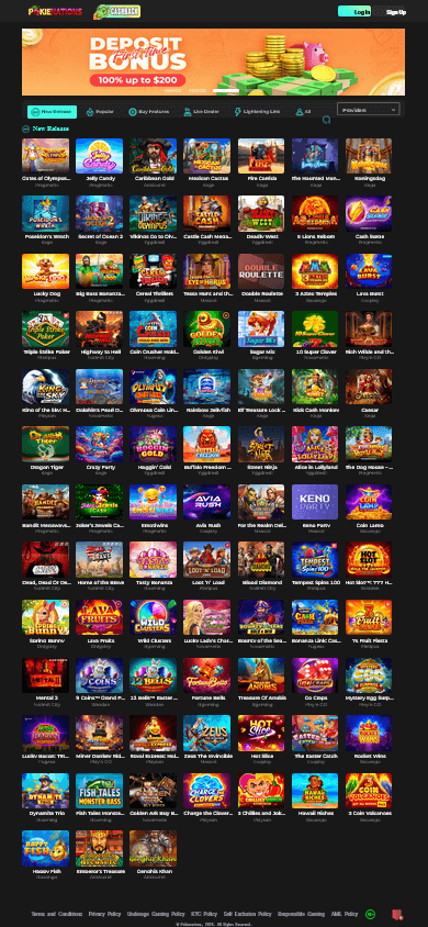 pokienations_casino_homepage_mobile