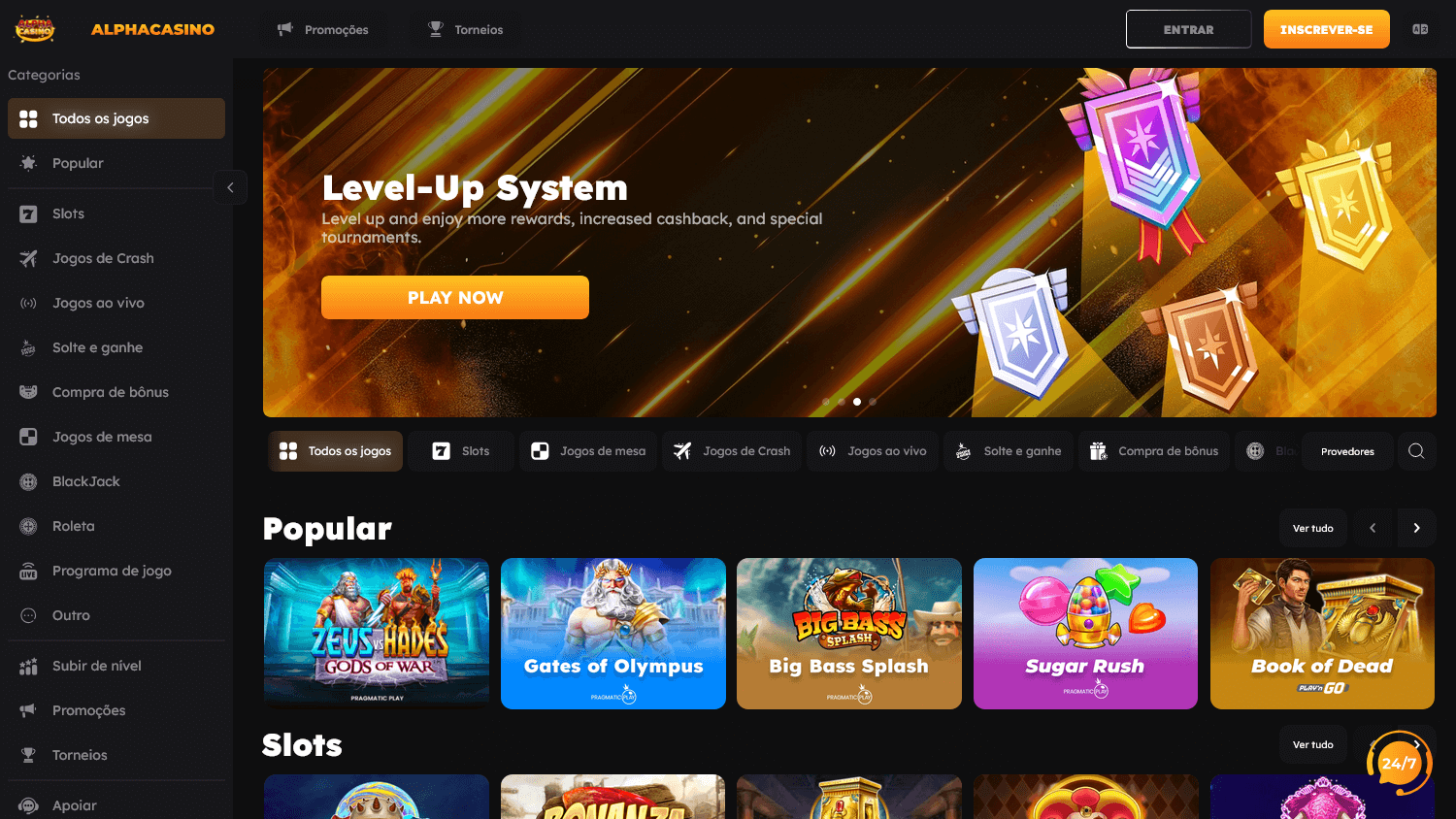 alphacasino_homepage_desktop