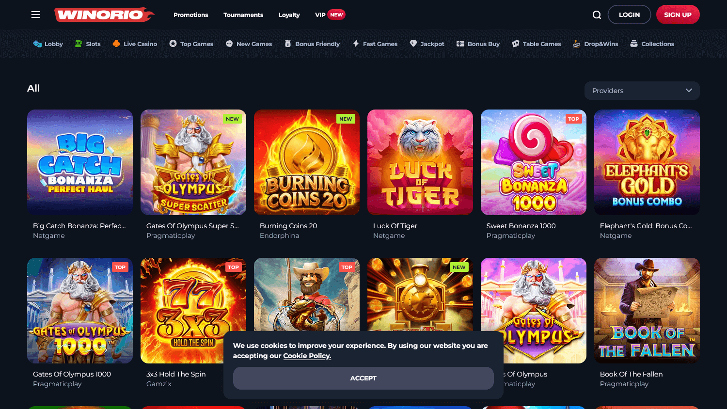 winorio_casino_game_gallery_desktop