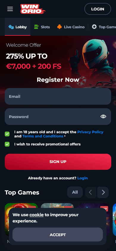 winorio_casino_homepage_mobile