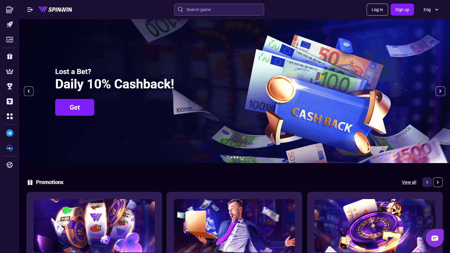 myspinwin_casino_homepage_desktop