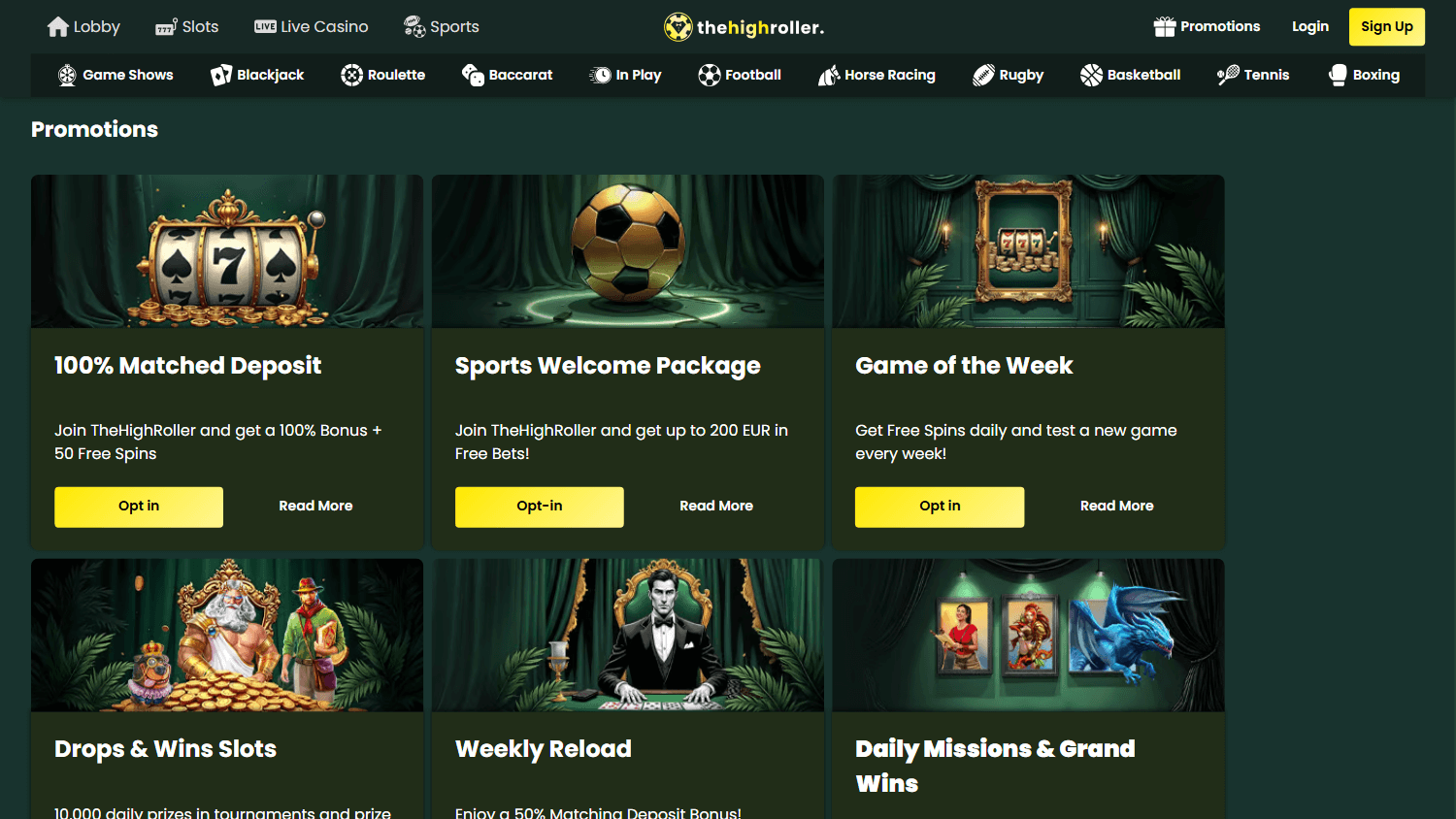 thehighroller_casino_promotions_desktop