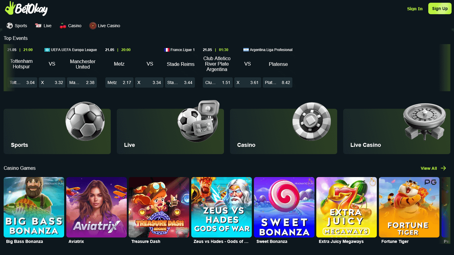 betokay_casino_homepage_desktop