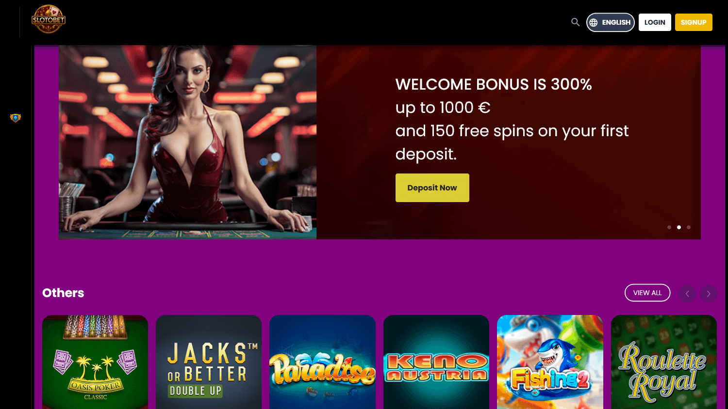 slotobet_casino_homepage_desktop