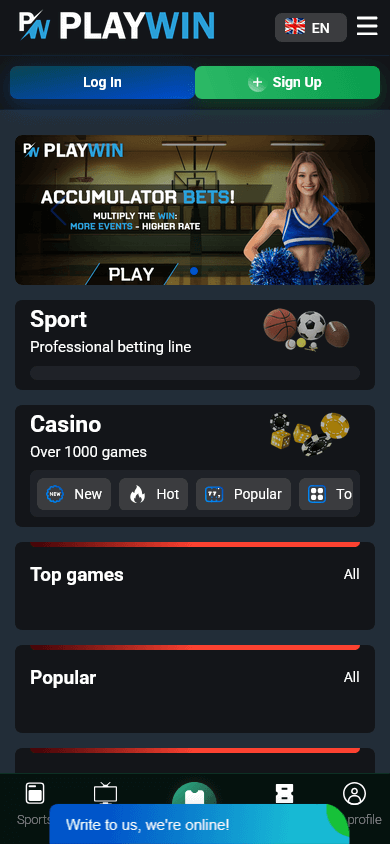 playwin_casino_homepage_mobile