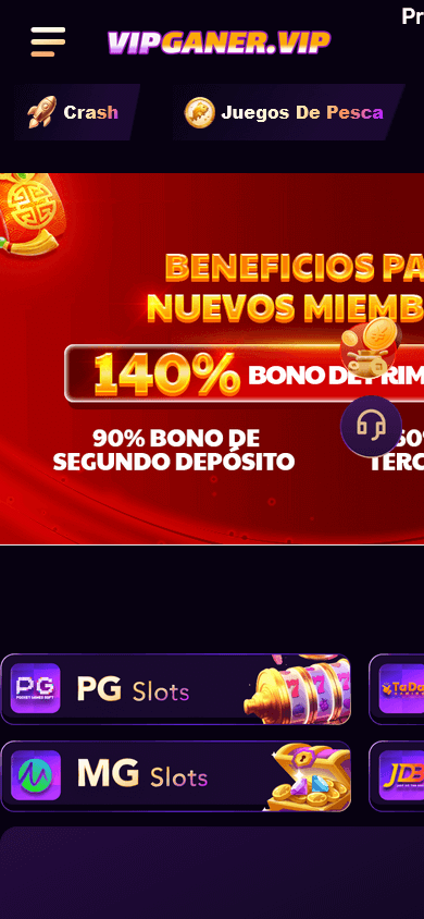 vipganer_casino_homepage_mobile