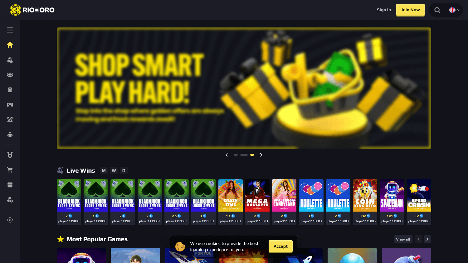 riodeoro_casino_homepage_desktop