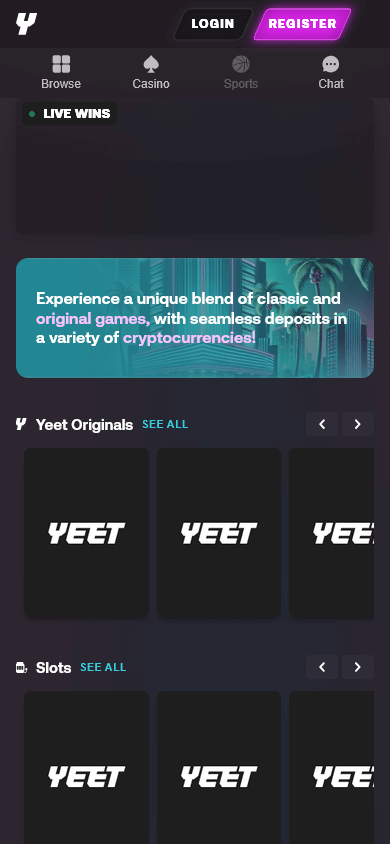 yeet_casino_homepage_mobile