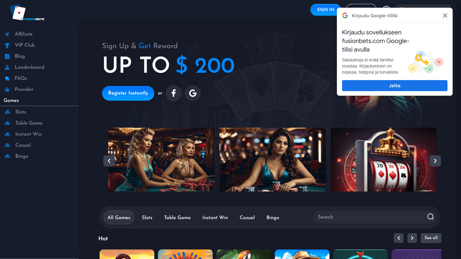fusionbets_casino_homepage_desktop