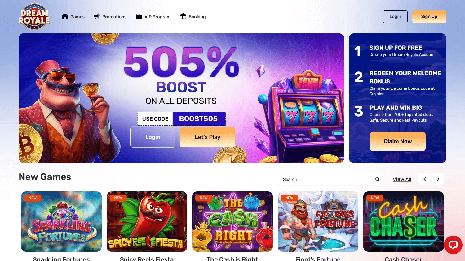 dream_royale_casino_homepage_desktop